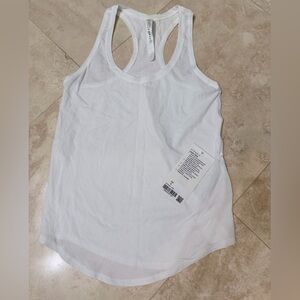 lululemon athletica White Racerback Tank Top